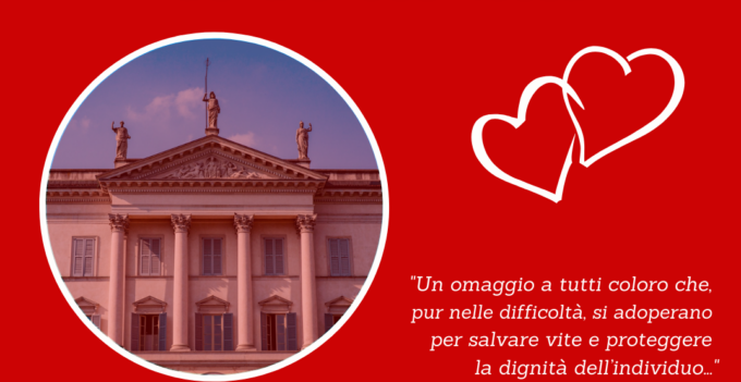 Villa Tittoni si veste di rosso per la Giornata Internazionale della Croce Rossa