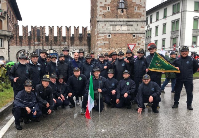 Gli Alpini di Meda all’adunata di Udine