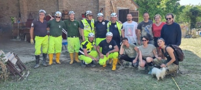 Gli Alpini monzesi in aiuto alla popolazione alluvionata dell’Emilia Romagna