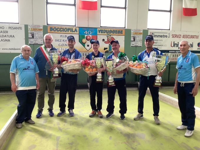 A Veduggio la seconda edizione del Trofeo Nazionale di bocce