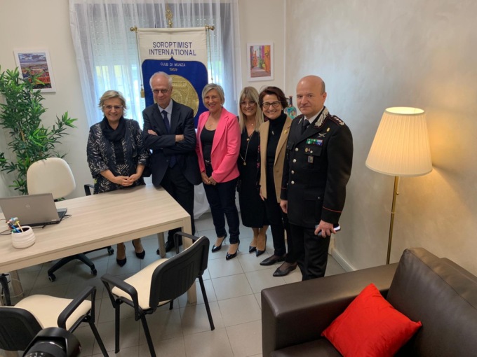 Inaugurata in caserma a Vimercate una stanza per le donne vittime di violenza