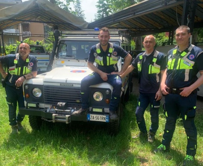 Anche le pompe idrovore della Protezione civile arcorese tra gli alluvionati dell’Emilia Romagna