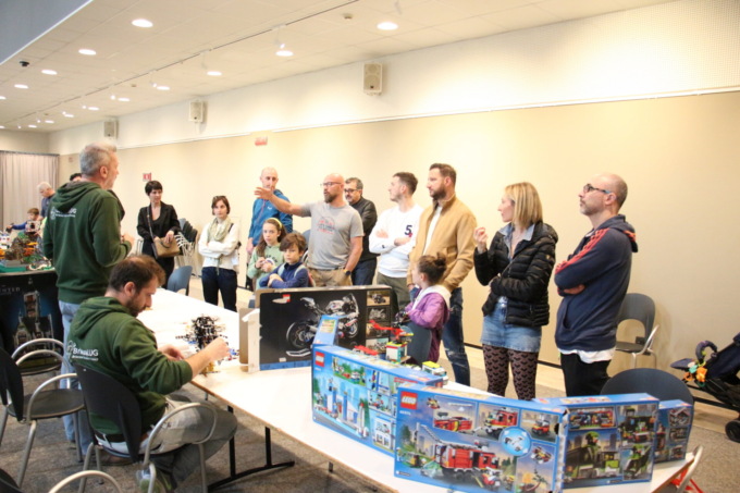 I Lego e la mostra di Anna Perina conquistano tutti