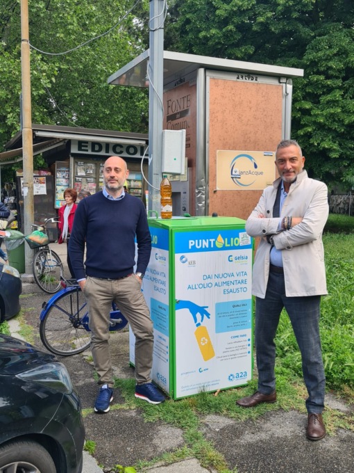 Arriva a Desio la campagna di sensibilizzazione sui contenitori “PuntOlio”.