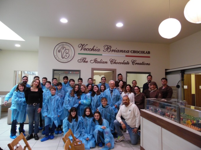 Studenti nel “tempio del cioccolato”