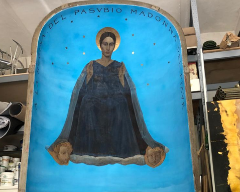 La Madonna del Piave restituita agli agratesi dopo il restauro