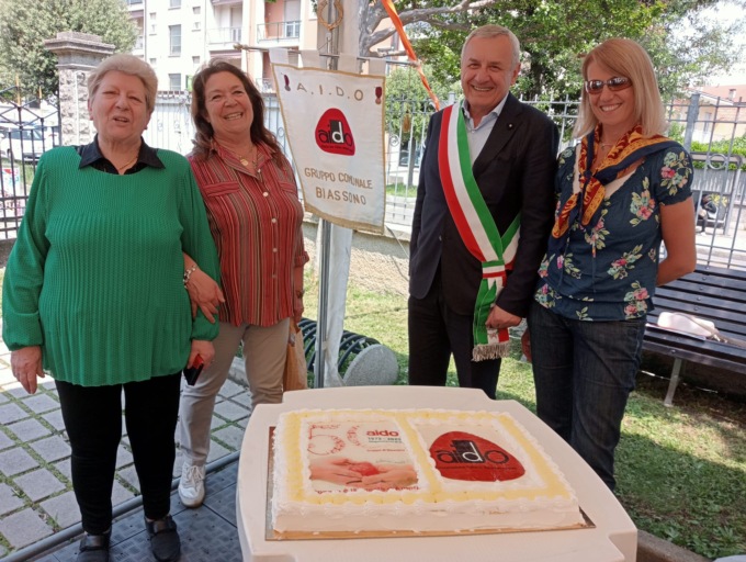 Un pranzo per festeggiare i 50 anni di Aido