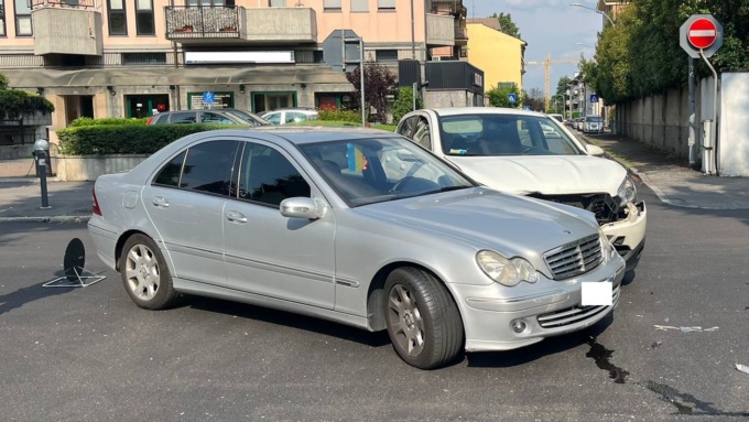A Bovisio due incidenti identici a distanza di un’ora