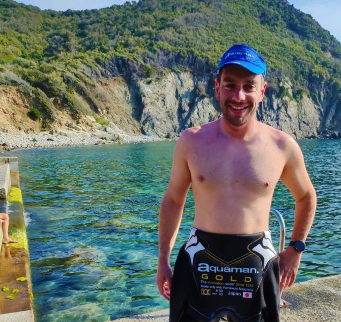 Il nuotatore di Carate Brianza centra un’altra impresa all’Elba