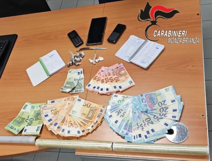 Parco delle Groane: i Carabinieri arrestano un pusher con base operativa in città