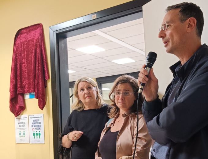Il laboratorio di lingue del liceo Curie intitolato al prof Digiovinazzo