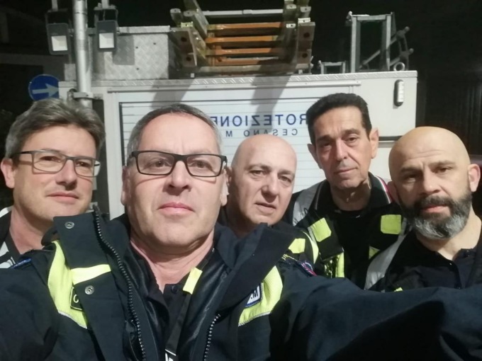 Alluvione in Emilia Romagna, primo giorno della Protezione Civile a Massa Lombarda