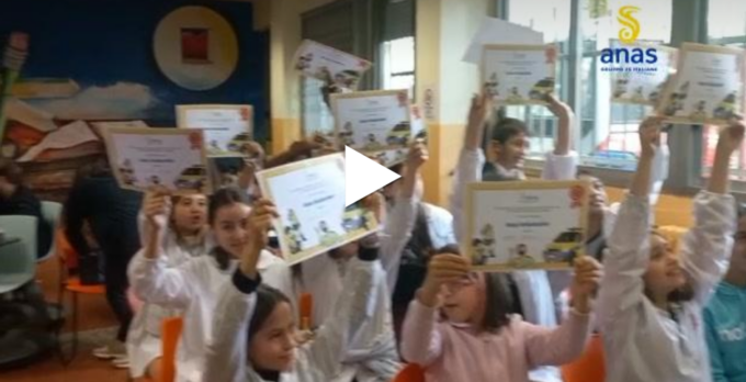 Anas Lombardia premia i bimbi della Salvo d’Acquisto