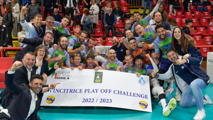 Monza trionfa a Perugia e vola in Europa: sarà Challenge Cup