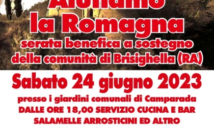 Le associazioni di Camparada in campo al fianco dell'Emilia Romagna