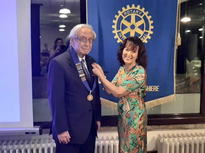 Antonio Colleoni è il nuovo presidente del Rotary Club di Meda