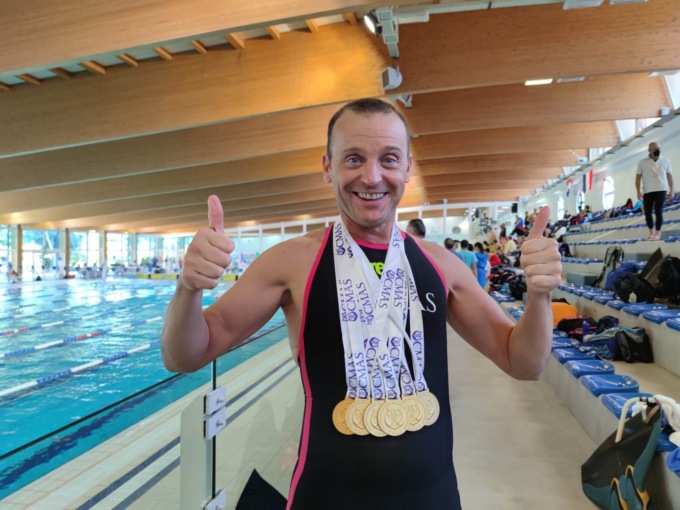 Il campione di nuoto pinnato va ai Mondiali