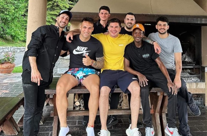 Da Cavenago alle nozze del bomber nerazzurro Lautaro Martinez