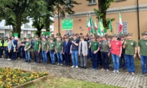 Gli Alpini di Bernareggio inaugurano il cippo e la loro nuova "Baita"