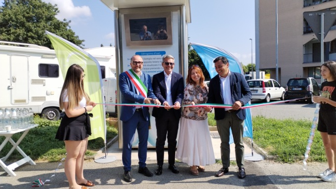 A Concorezzo inaugurata la seconda Casetta dell’acqua di BrianzAcque
