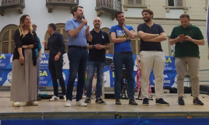 A Muggiò Salvini ha chiuso la festa dei Giovani della Lega al Parco Casati