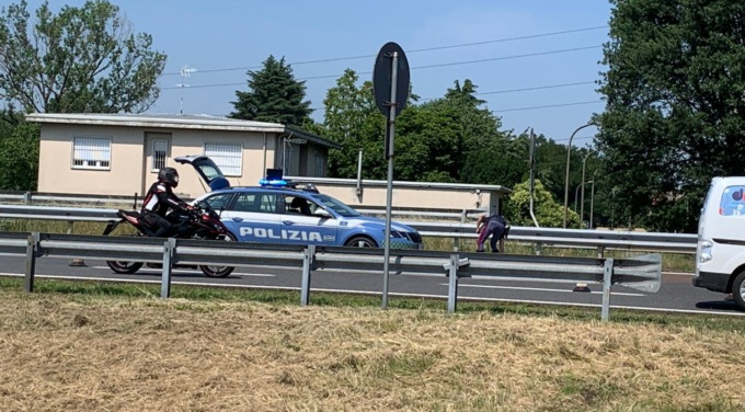 Grave incidente in Tangenziale tra Agrate e Concorezzo: coinvolto un motociclista