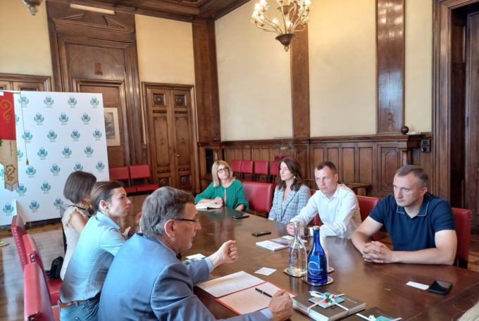 A Monza una delegazione della città ucraina di Irpin