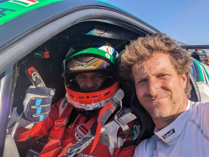 Fabrizio Fontana e Stefano Gai per la prima volta insieme in pista 