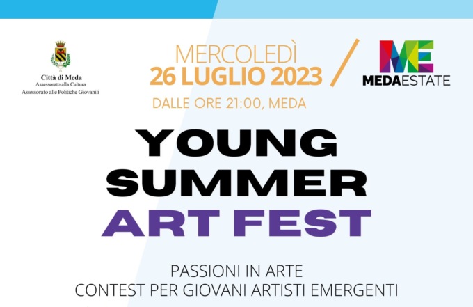 A Meda arriva lo Young Summer Art Contest