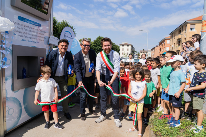 Inaugurata la terza casetta dell’acqua a Seregno