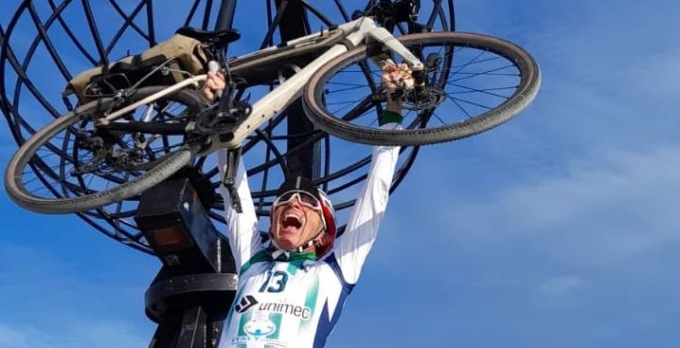 Da Arcore a Capo Nord in bicicletta, Daniele compie l’impresa di una vita