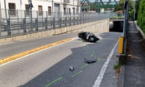 Auto contro moto a Cesano Maderno, soccorsi attivati in codice rosso