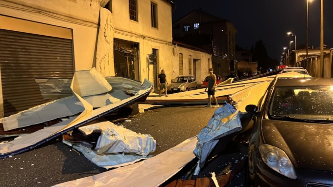 maltempo monza