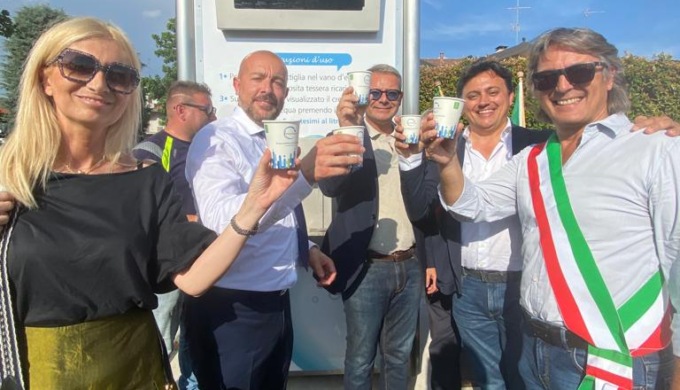 Inaugurata a Varedo la seconda casetta dell’acqua