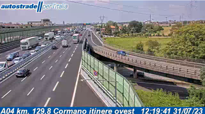 Incidente (risolto) in Autostrada A4, restano le code
