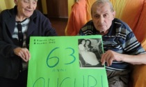 Coppia da record a Veduggio: si amano da sessantatré anni