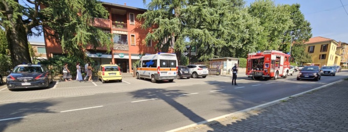Bernareggio: principio d’incendio, evacuata la banca