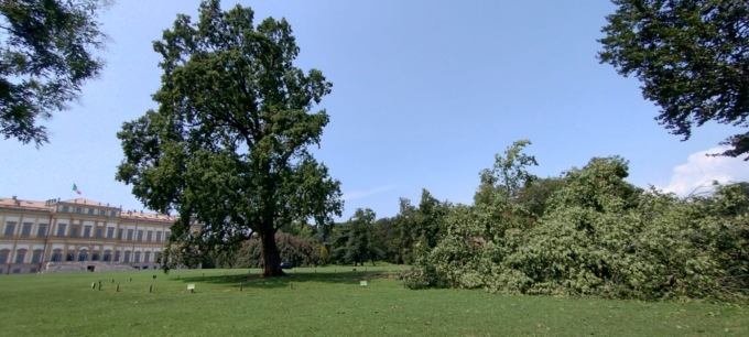 Dopo il nubifragio riaprono i giardini della Villa Reale di Monza