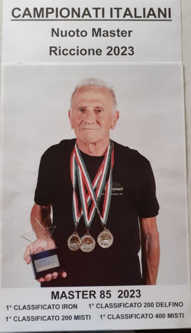 Usmate: Attilio Pedrazzini si riconferma il re della piscina