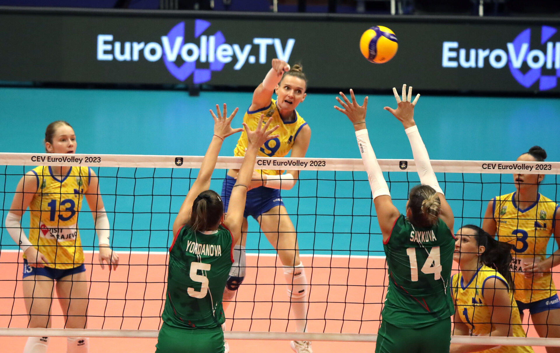 Europei pallavolo Monza Bulgaria Bosnia