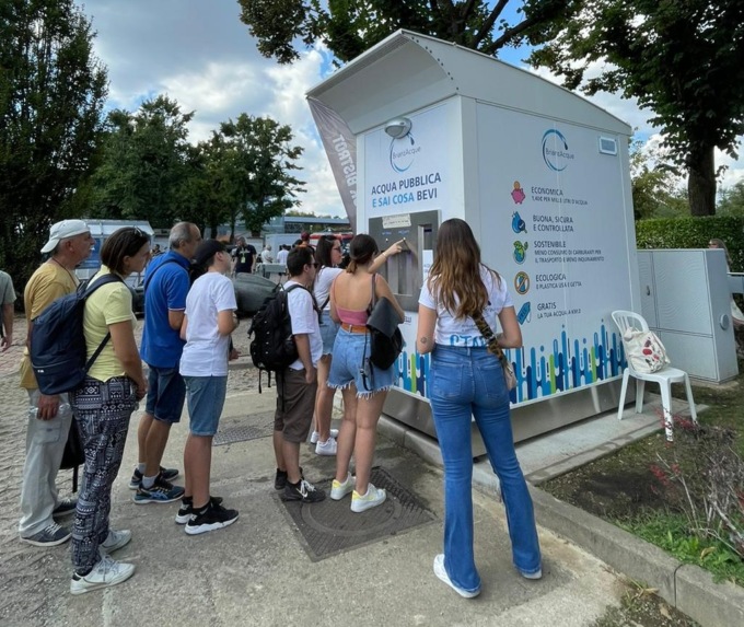 Gran Premio, acqua gratis dentro e fuori l’Autodromo