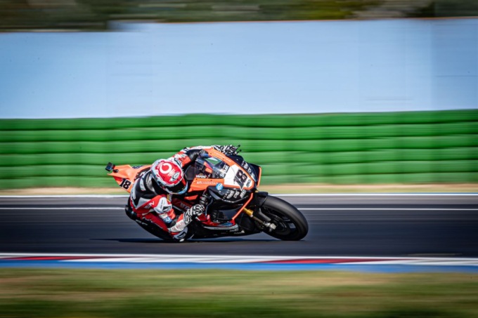 Ultima gara di stagione a Imola per MC7 Corse, nulla da fare per Gamarino fermato dalla bandiera rossa