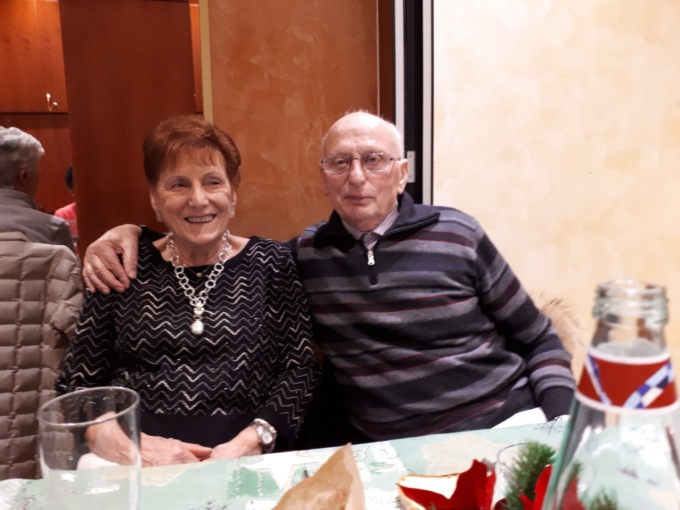 Dina e Bruno, dal primo incontro sul pullman alle nozze di diamante