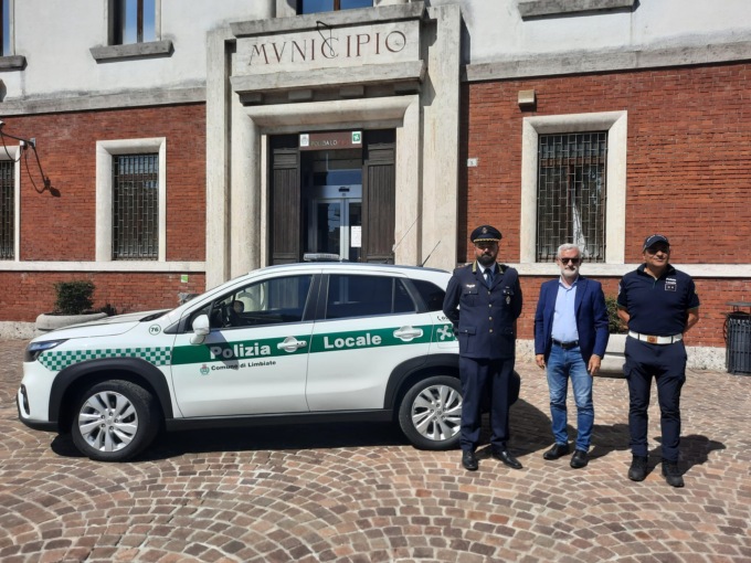 La Polizia Locale di Limbiate ha nuovo veicolo ibrido