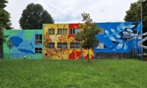 Un nuovo murale alla scuola dell’infanzia Cazzaniga di Monza