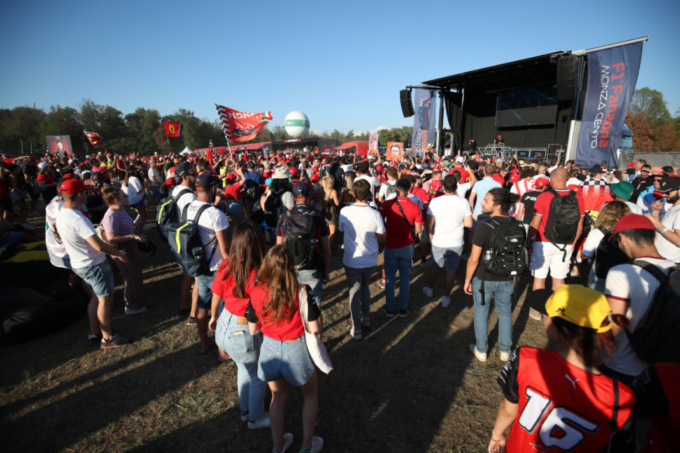 Gran Premio, il programma degli eventi nella Fanzone