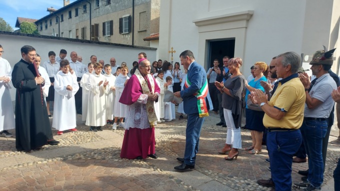 Nova Milanese: Delpini per la festa di San Bernardo