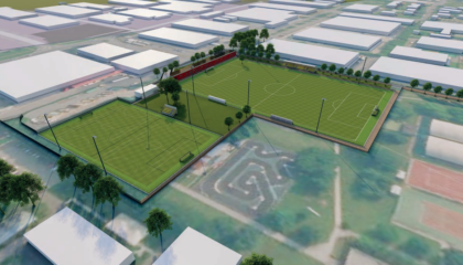 Nuovo stadio: partiti i lavori al centro sportivo