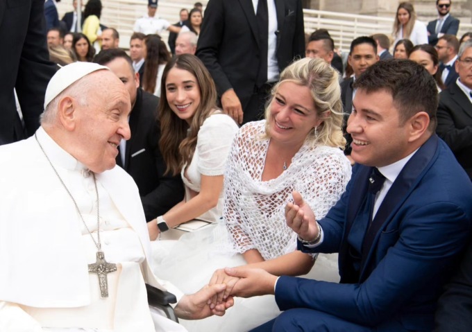 «Risposati» da Papa Francesco