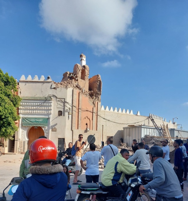 Sfugge al terremoto di Marrakech per poche ore